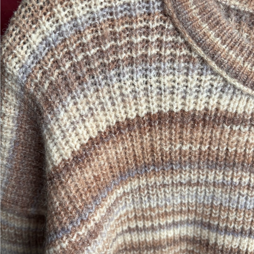 Hem & Thread Multicolor Striped Sweater - Picture 3 of 3